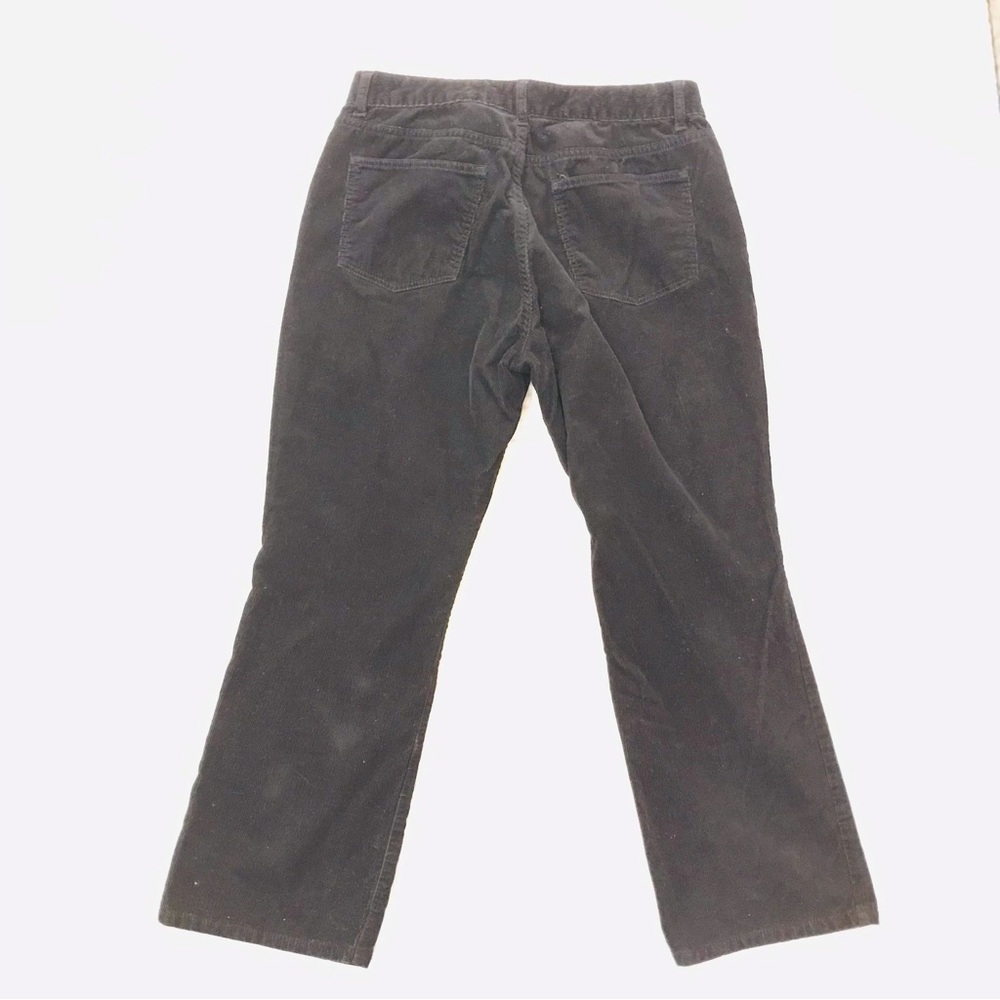 PRIVATELY SOLD!!! Talbots Heritage Petites black cropped corduroy pants. Size - Picture 7 of 10